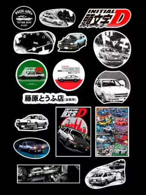 Initial D / Инициал Ди / AE86 / Toyota Trueno